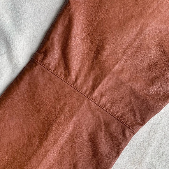 Urban Outfitters Isabella Faux Leather Flare Pant - Picture 12 of 12